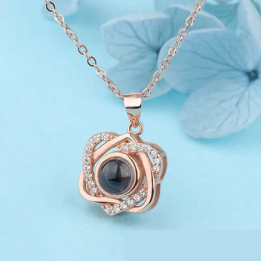 100 Ways Love Pendant Necklace