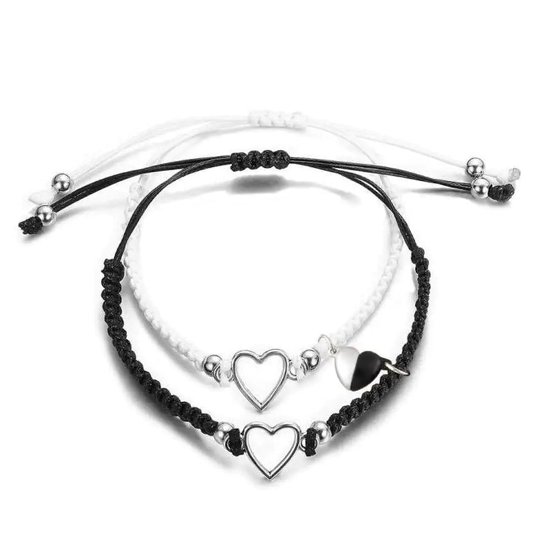 His & Hers - Infinity Love Bracelets Adjustable Matching Set